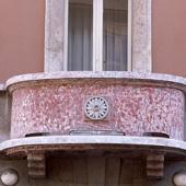 Balcone della Palazzina Lixi
